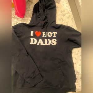 I ❤️ hot dads hoodie
